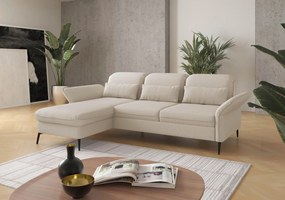 XXXLutz ROHOVÁ SEDAČKA, textil, krémová Sit & More - Sedačky - 000144011834