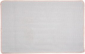 Ružová kúpeľňová predložka s hviezdou - 78*48*1 cm