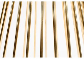 Okrúhly jedálenský stôl so sklenenou doskou ø 104 cm Floris – White Label