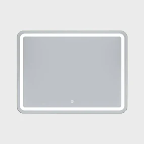 Erga Isabella, LED zrkadlo 80x60cm, 2185 lm, 6500K, predné/zadné osvetlenie, ERG-V01-129-8060-00