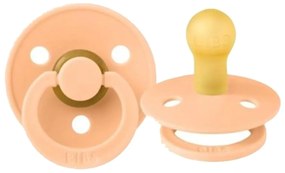 Kaučukový cumlík, BIBSKaučukový cumlík BIBS, 0-6 m, marhulová