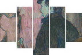 Obraz - Henri de Toulouse-Lautrec, Maxime Dethomas, reprodukcia (150x105 cm)
