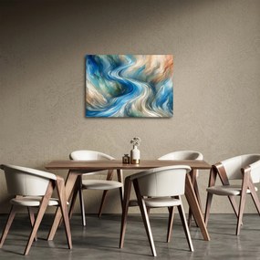 Obraz - Abstraktný prúd (70x50 cm)