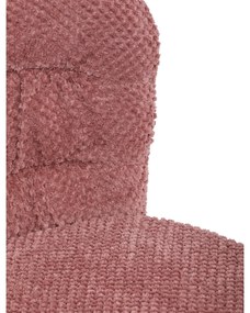 Sada jedálenských stoličiek Bouclé CT-W1077 PINK2,4 ks