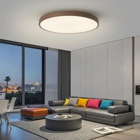Brilagi-LED Stlmiteľné svietidlo POOL SMART LED/128W/230V 100 cm Wi-Fi Tuya+DO hnedé