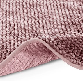 Fialová kúpeľňová predložka AmeliaHome Bati, 60 x 90 cm