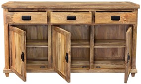 furniture-nabytek.cz - Komoda z masívu mango 160x45x85