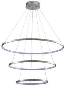 LED Luster na lanku LEA LED/60W/230V 4000K pr. 80 cm chróm