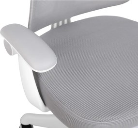 Detská rastúca stolička Neoseat JUNI 013 — látka, sivá