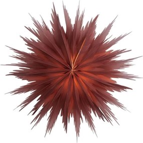 Watt & Veke Závesná svietiaca hviezda Liz Red Ochre 50 cm
