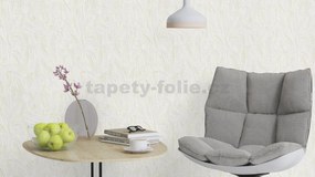 Vliesové tapety na stenu IMPOL TRADE 470406, rozmer 10,05 m x 0,53 m, bielo-béžová štruktúra, IMPOL TRADE