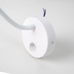 Brilagi - LED Stmievateľná flexibilná nástenná lampa MAYA 1xG9/4W/230V biela/zlatá