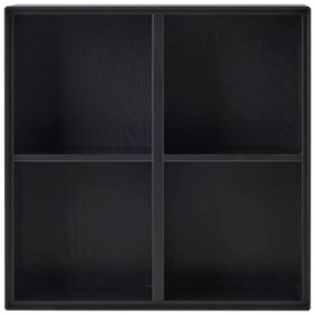 Čierna nástenná knižnica 68x68 cm Edge by Hammel – Hammel Furniture