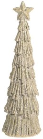 Trblietavý dekoračný vianočný stromček Tree Verte - Ø 9*28 cm
