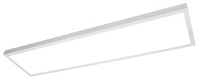 Brilagi - LED Kúpeľňové stropné svietidlo FRAME LED/40W/230V 120x30 cm IP44 biela
