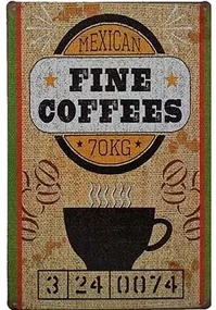 Ceduľa Mexican Fine Coffees
