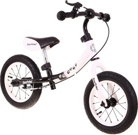 Ramiz Detský krosový bicykel Boomerang SporTrike Biela Učíme sa jazdiť + variabilné usporiadanie rámu