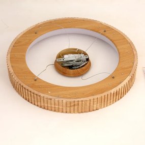 Brilagi - LED luster na lanku FALCON WOOD MODERN LED/40W/230V pr. 60 cm drevo