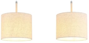 Globo 15968-3H - Závesný luster na lanku DELEON 3xE27/40W/230V