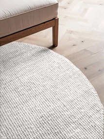 Hanse Home, Kusový koberec Jaipur 106325 White kruh, 200x200 (priemer) kruh, biela, chodba / predsieň
