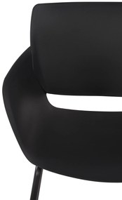 Stolička Alpena - čierna