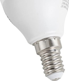 Sada 5 Smart E14 LED žiaroviek G45 Opál RGBW 4.9W 470 lm 2700-6500K