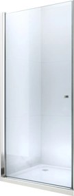 Mexen Pretoria, sprchové dvere do otvoru 80 x 190 cm, 6mm číre sklo, chrómový profil, 852-080-000-01-00