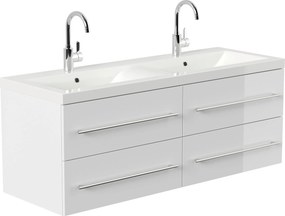XXXLutz SKRINKA S UMÝVADLOM, biela s vysokým leskom, biela s vysokým leskom, 160 cm MID.YOU - Online Only kúpeľne - 00000D001401