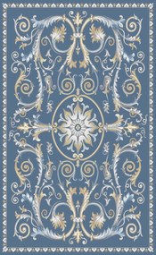 BE Koberec Lille 2021 NAVY – námornícky modrý obdĺžnikový Rozmer: 120x180 cm