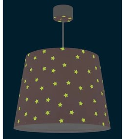 Dalber 82212S - Detský luster STAR LIGHT 1xE27/60W/230V ružová