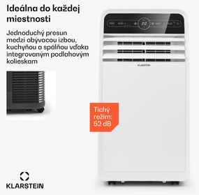 Klarstein Metrobreeze New York Smart 12k, mobilná klimatizácia, 12000 BTU/3,5 kW, A, diaľkový ovládač