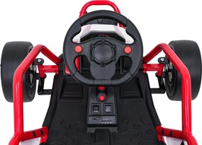 Ramiz Motokára TORNADO s funkciou driftovania Červená