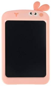 KIK Grafický LCD kresliaci tablet 8,5" so stylusom, ružový zajačik