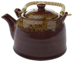 Keramická kanvička na čaj 850 ml, zelená