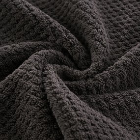 RÝCHLOSCHNÚCI UTERÁK Z MIKROVLÁKNA ZOE1 30X50 CM TMAVOSIVÁ