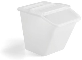 Úložný plastový box FENTON, 55 L, biely