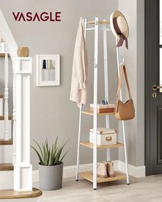 Vešiakový stojan s policami LCR080W09