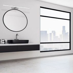 EUlight Nástenné LED svietidlo Splash, 1x LED 12w, 4000k, (60 cm), ch