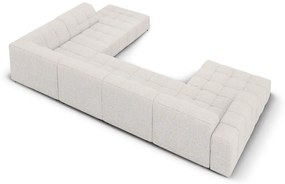 Svetlosivá rohová pohovka (pravý roh/do "U") Chicago – Cosmopolitan Design