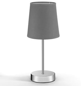InternetovaZahrada Stolná lampa Lumiere 32x13x13cm - šedá