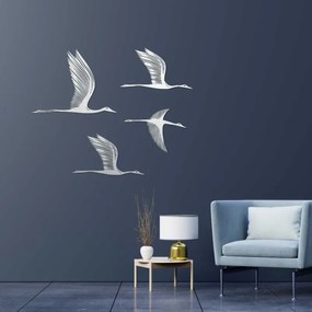 Nástenná dekorácia lietajúce vtáky kormorán I SENTOP PR0525