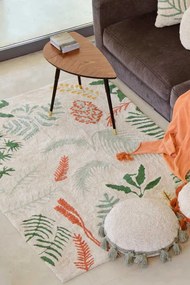 Ručne tkaný kusový koberec Botanic Plants, 140x200, viacfarebná, detská izba, Lorena Canals