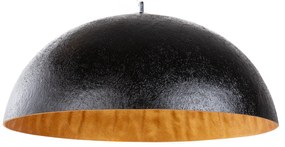 Závesné svetlo Žiarivé čierne zlato 70cm