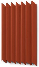 Kovový nástenný vešiak v tehlovej farbe Sensu – Spinder Design