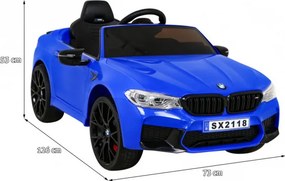 Detské elektrické autíčko BMW M5 DRIFT modré