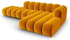 Žltá rohová pohovka (pravý roh) Lupine – Micadoni Home