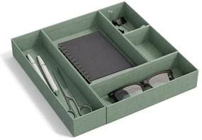 Kartónové organizéry do zásuvky v súprave 5 ks Emma Paper Laminate – Bigso