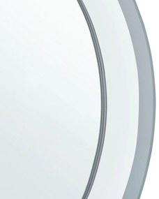 Okrúhle LED nástenné zrkadlo ø 58 cm BRINAY Beliani