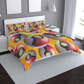 Sablio Obliečky Pokemon ball Pattern - 140x200 / 90x70