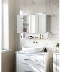 Zrkadlová skrinka s osvetlením BBK124W14